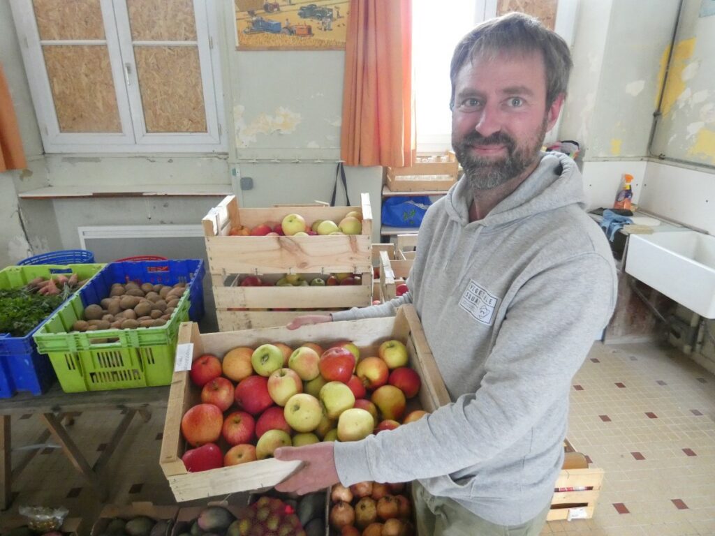 Matthieu et ses pommes